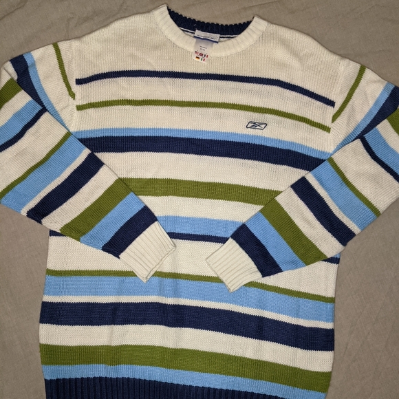 Reebok Sweater- Striped - Picture 4 of 4